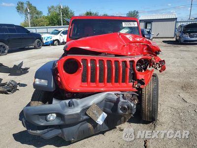 Piąte zdjęcie samochodu w środku: 2020 JEEP WRANGLER UNLIMITED SPORT VIN:1C4HJXDN9LW220317 - miniatura