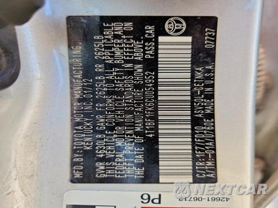 Zdjęcie 13 z 13 samochodu: 2012 TOYOTA CAMRY LE VIN:4T1BF1FK6CU054952 - miniatura
