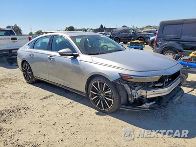 Czwarte zdjęcie samochodu z boku: 2023 HONDA ACCORD TOURING HYBRID VIN:1HGCY2F88PA006195 - miniatura