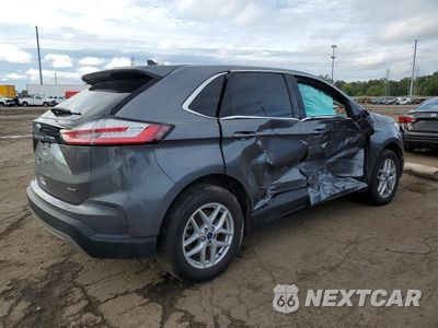 Trzecie zdjęcie samochodu z tyłu: 2021 FORD EDGE SEL VIN:2FMPK4J93MBA39775 - miniatura