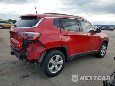 Trzecie zdjęcie samochodu z tyłu: 2018 JEEP COMPASS LATITUDE VIN:3C4NJDBB7JT399647 - miniatura
