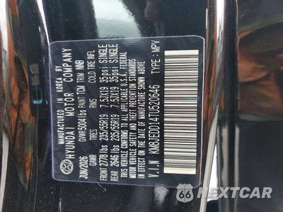 Zdjęcie 14 z 14 samochodu: 2026 HYUNDAI TUCSON HYBRID LIMITED VIN:KM8JEDD14TU520646 - miniatura