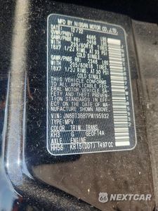 Zdjęcie 13 z 13 samochodu: 2023 NISSAN ROGUE SV VIN:JN8BT3BB7PW195932 - miniatura