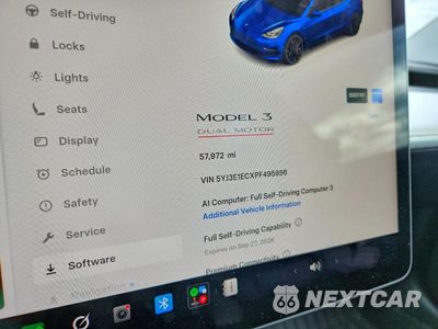 Zdjęcie 9 z 12 samochodu: 2023 TESLA MODEL 3 VIN:5YJ3E1ECXPF495956 - miniatura