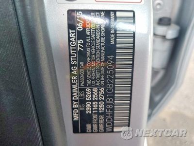 Zdjęcie 12 z 12 samochodu: 2016 MERCEDES-BENZ E 350 4MATIC VIN:WDDHF8JB1GB225094 - miniatura