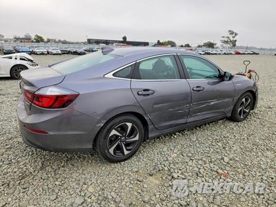 Trzecie zdjęcie samochodu z tyłu: 2021 HONDA INSIGHT EX VIN:19XZE4F52ME011081 - miniatura