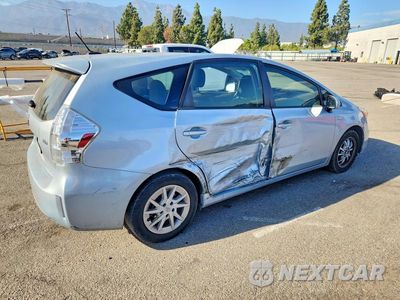 Trzecie zdjęcie samochodu z tyłu: 2013 TOYOTA PRIUS V THREE VIN:JTDZN3EU7D3240169 - miniatura