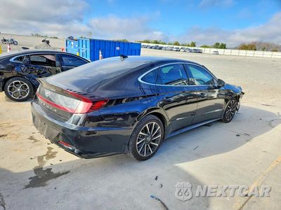 Trzecie zdjęcie samochodu z tyłu: 2020 HYUNDAI SONATA SEL PLUS VIN:5NPEJ4J22LH042462 - miniatura