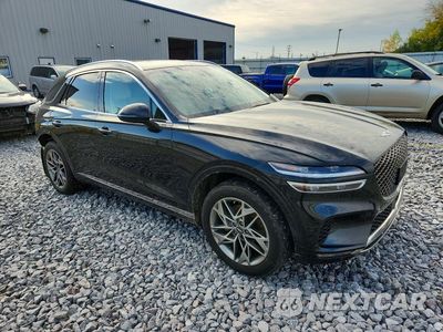 Czwarte zdjęcie samochodu z boku: 2022 GENESIS GV70 2.5T STANDARD VIN:KMUMADTB2NU063438 - miniatura