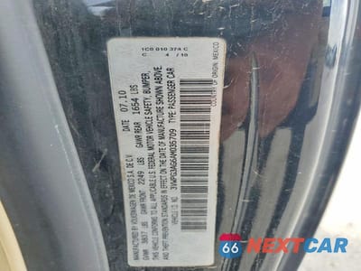 Zdjęcie 12 z 12 samochodu: 2010 VOLKSWAGEN NEW BEETLE VIN:3VWPG3AG6AM035709 - miniatura
