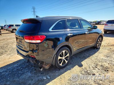 Trzecie zdjęcie samochodu z tyłu: 2016 KIA SORENTO EX VIN:5XYPH4A56GG111701 - miniatura