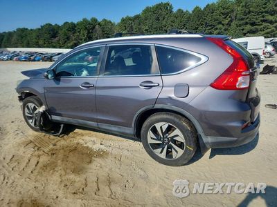 Drugie zdjęcie samochodu z przodu: 2015 HONDA CR-V TOURING VIN:5J6RM3H99FL012679 - miniatura
