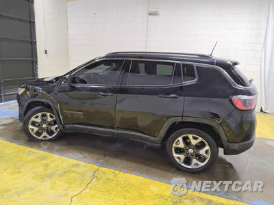 Drugie zdjęcie samochodu z przodu: 2019 JEEP COMPASS LIMITED VIN:3C4NJDCB6KT661402 - miniatura