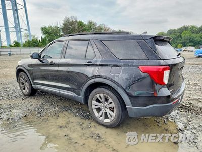 Drugie zdjęcie samochodu z przodu: 2021 FORD EXPLORER XLT VIN:1FMSK8DH8MGA22032 - miniatura