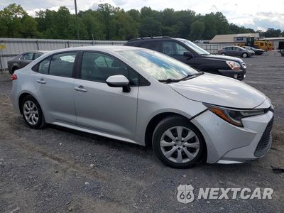 Czwarte zdjęcie samochodu z boku: 2020 TOYOTA COROLLA LE VIN:5YFEPRAEXLP080210 - miniatura