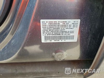 Zdjęcie 12 z 12 samochodu: 2012 HONDA PILOT EX VIN:5FNYF3H42CB006110 - miniatura