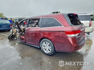 Drugie zdjęcie samochodu z przodu: 2017 HONDA ODYSSEY EXL VIN:5FNRL5H6XHB026056 - miniatura