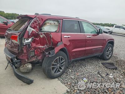 Trzecie zdjęcie samochodu z tyłu: 2017 JEEP GRAND CHEROKEE LIMITED VIN:1C4RJFBG2HC962652 - miniatura