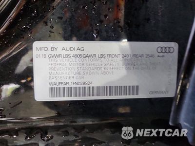 Zdjęcie 12 z 12 samochodu: 2015 AUDI A4 PREMIUM PLUS VIN:WAUFFAFL1FN029824 - miniatura