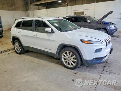 Czwarte zdjęcie samochodu z boku: 2015 JEEP CHEROKEE LIMITED VIN:1C4PJLDS1FW738131 - miniatura