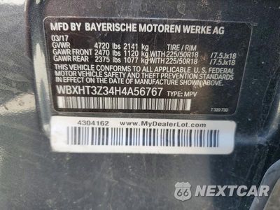 Zdjęcie 14 z 14 samochodu: 2017 BMW X1 XDRIVE28I VIN:WBXHT3Z34H4A56767 - miniatura