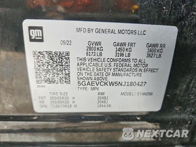 Zdjęcie 13 z 13 samochodu: 2022 BUICK ENCLAVE AVENIR VIN:5GAEVCKW5NJ180427 - miniatura