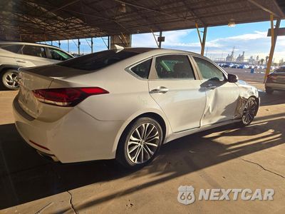 Trzecie zdjęcie samochodu z tyłu: 2016 HYUNDAI GENESIS 3.8L VIN:KMHGN4JE4GU127494 - miniatura