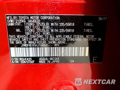 Zdjęcie 14 z 14 samochodu: 2017 TOYOTA RAV4 LIMITED VIN:JTMDFREV5HJ168845 - miniatura
