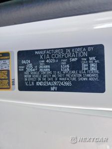 Zdjęcie 12 z 12 samochodu: 2024 KIA SOUL LX VIN:KNDJ23AU2R7242665 - miniatura