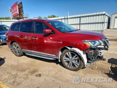 Czwarte zdjęcie samochodu z boku: 2020 NISSAN PATHFINDER PLATINUM VIN:5N1DR2DM6LC622942 - miniatura