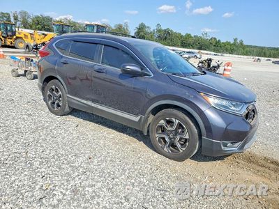 Czwarte zdjęcie samochodu z boku: 2018 HONDA CR-V TOURING VIN:7FARW1H95JE054609 - miniatura