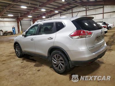 Drugie zdjęcie samochodu z przodu: 2016 NISSAN ROGUE SL VIN:5N1AT2MV5GC773239 - miniatura