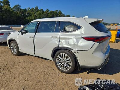 Drugie zdjęcie samochodu z przodu: 2025 TOYOTA HIGHLANDER HYBRID PLATINUM VIN:5TDEBRCH2SS680487 - miniatura