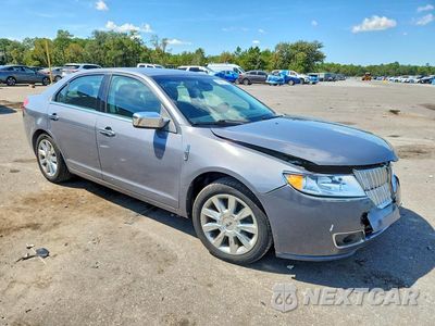 Czwarte zdjęcie samochodu z boku: 2012 LINCOLN MKZ HYBRID VIN:3LNDL2L31CR826690 - miniatura