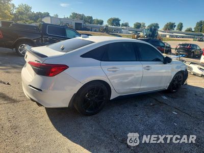 Trzecie zdjęcie samochodu z tyłu: 2022 HONDA CIVIC SPORT VIN:2HGFE2F57NH579891 - miniatura