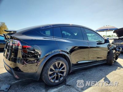Trzecie zdjęcie samochodu z tyłu: 2023 TESLA MODEL X VIN:7SAXCBE69PF375222 - miniatura