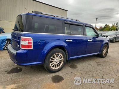 Trzecie zdjęcie samochodu z tyłu: 2015 FORD FLEX SEL VIN:2FMGK5C80FBA09257 - miniatura