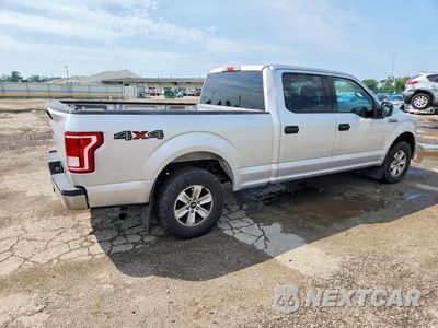 Trzecie zdjęcie samochodu z tyłu: 2017 FORD F150 SUPERCREW VIN:1FTFW1EF0HFA78007 - miniatura