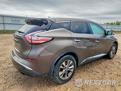 Trzecie zdjęcie samochodu z tyłu: 2016 NISSAN MURANO S VIN:5N1AZ2MG1GN126521 - miniatura