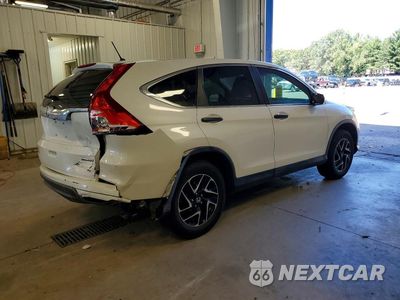 Trzecie zdjęcie samochodu z tyłu: 2016 HONDA CR-V SE VIN:5J6RM3H48GL008029 - miniatura