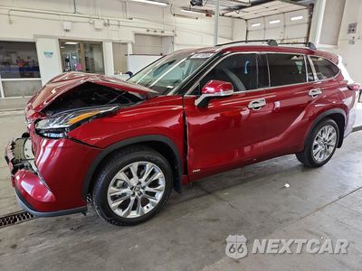 2025 TOYOTA HIGHLANDER HYBRID LIMITED 5TDXBRCH2SS674679 - główne zdjęcie licytacji z USA - miniatura