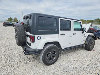Trzecie zdjęcie samochodu z tyłu: 2018 JEEP WRANGLER UNLIMITED SPORT VIN:1C4BJWDG8JL828376 - miniatura