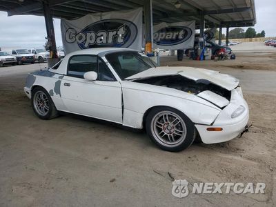 Czwarte zdjęcie samochodu z boku: 1990 MAZDA MX-5 MIATA VIN:JM1NA3510L0133450 - miniatura