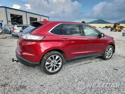 Trzecie zdjęcie samochodu z tyłu: 2017 FORD EDGE TITANIUM VIN:2FMPK4K98HBC11240 - miniatura
