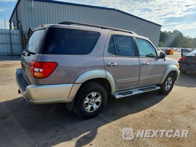 Trzecie zdjęcie samochodu z tyłu: 2001 TOYOTA SEQUOIA SR5 VIN:5TDZT34A71S006329 - miniatura