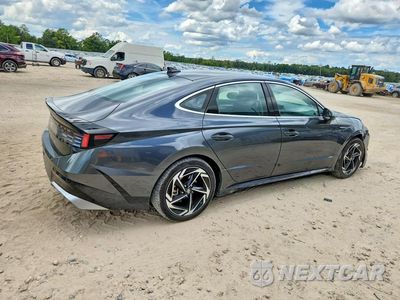 Trzecie zdjęcie samochodu z tyłu: 2026 HYUNDAI SONATA SEL SPORT VIN:KMHL64JA0TA531350 - miniatura