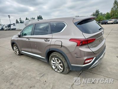 Drugie zdjęcie samochodu z przodu: 2019 HYUNDAI SANTA FE SE VIN:5NMS2CAD1KH020072 - miniatura