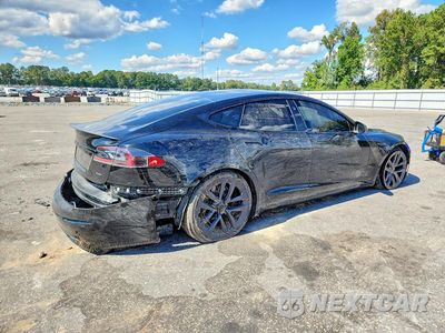Trzecie zdjęcie samochodu z tyłu: 2022 TESLA MODEL S VIN:5YJSA1E66NF468171 - miniatura