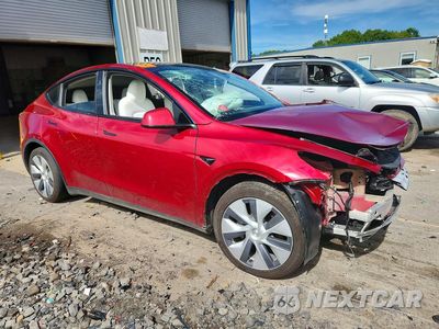 Czwarte zdjęcie samochodu z boku: 2024 TESLA MODEL Y VIN:7SAYGAEE3RF990362 - miniatura