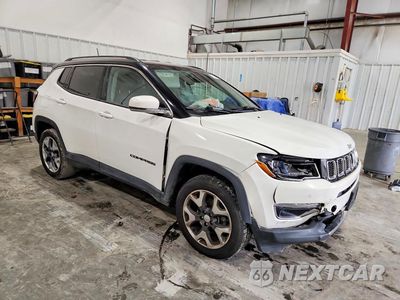 Czwarte zdjęcie samochodu z boku: 2020 JEEP COMPASS LIMITED VIN:3C4NJDCB2LT151954 - miniatura